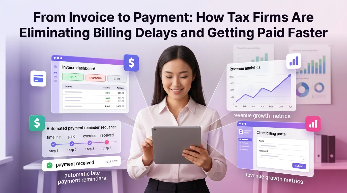 From Invoice to Payment: How Tax Firms Are Eliminating Billing Delays and Getting Paid Faster
