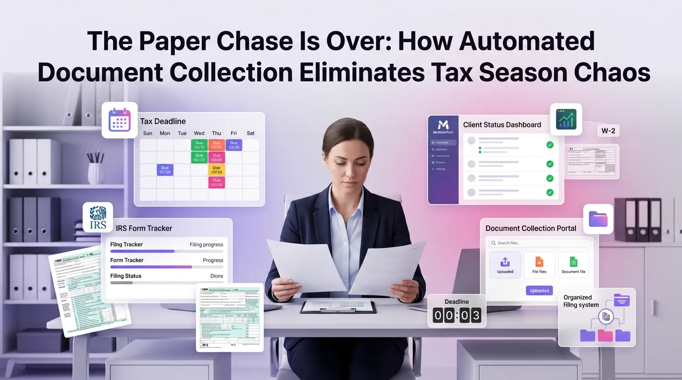 The Paper Chase Is Over: How Automated Document Collection Eliminates Tax Season Chaos