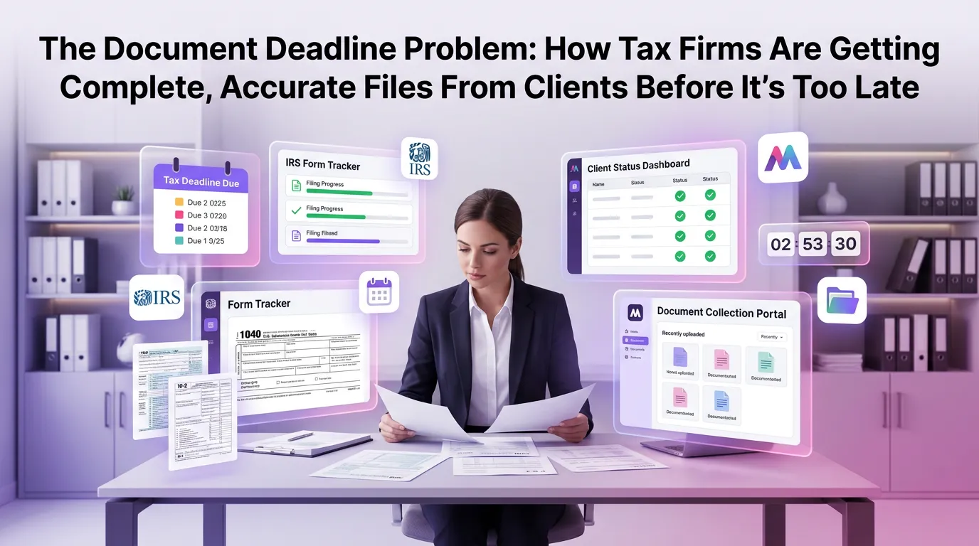 The Document Deadline Problem: How Tax Firms Are Getting Complete, Accurate Files From Clients Before It's Too Late
