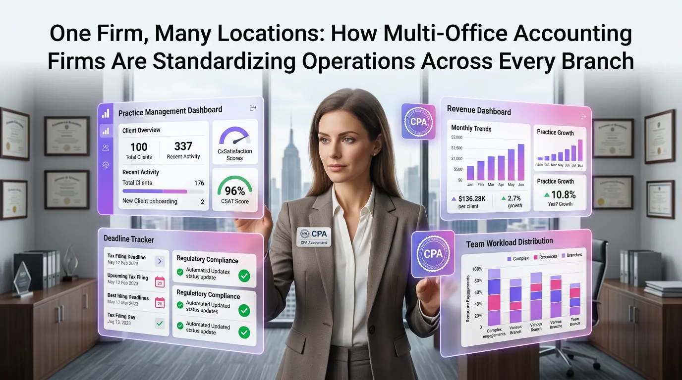 One Firm, Many Locations: How Multi-Office Accounting Firms Are Standardizing Operations Across Every Branch