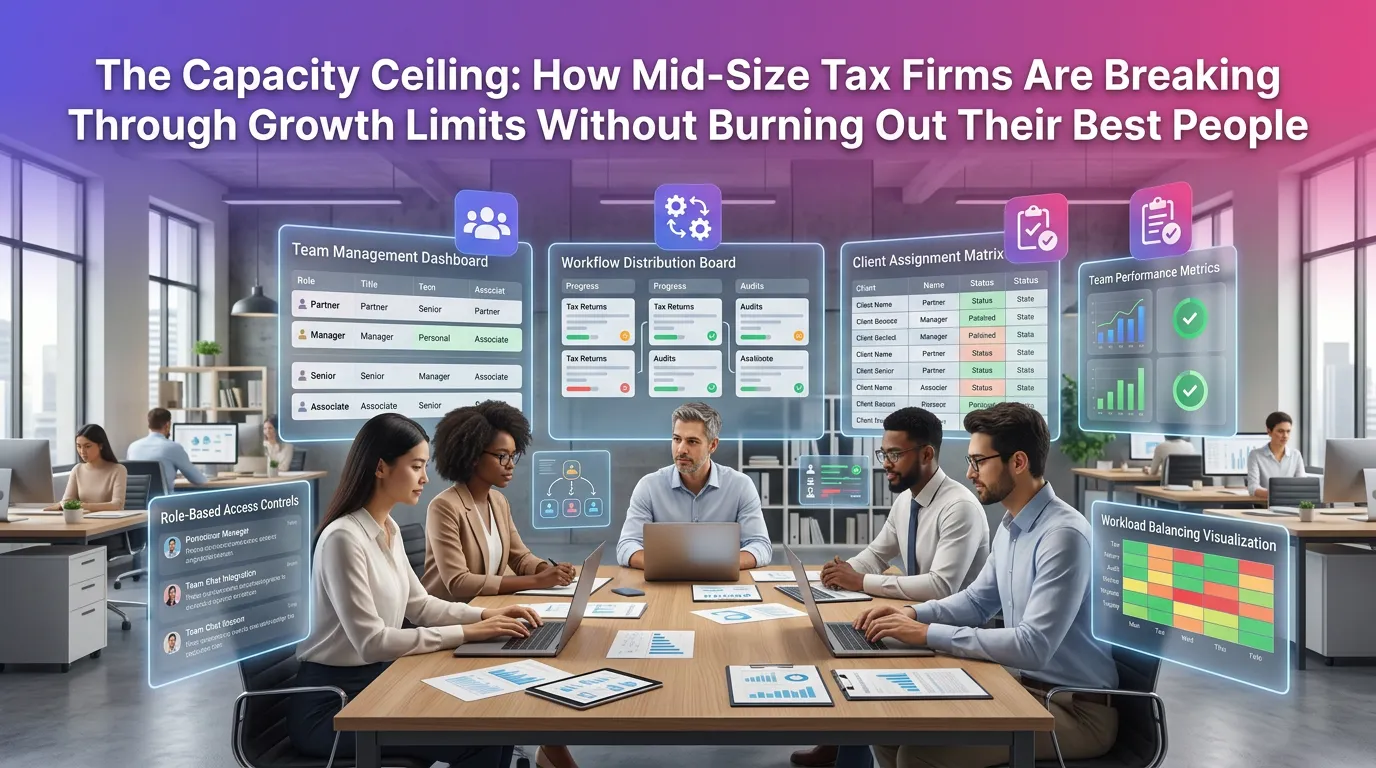 The Capacity Ceiling: How Mid-Size Tax Firms Are Breaking Through Growth Limits Without Burning Out Their Best People