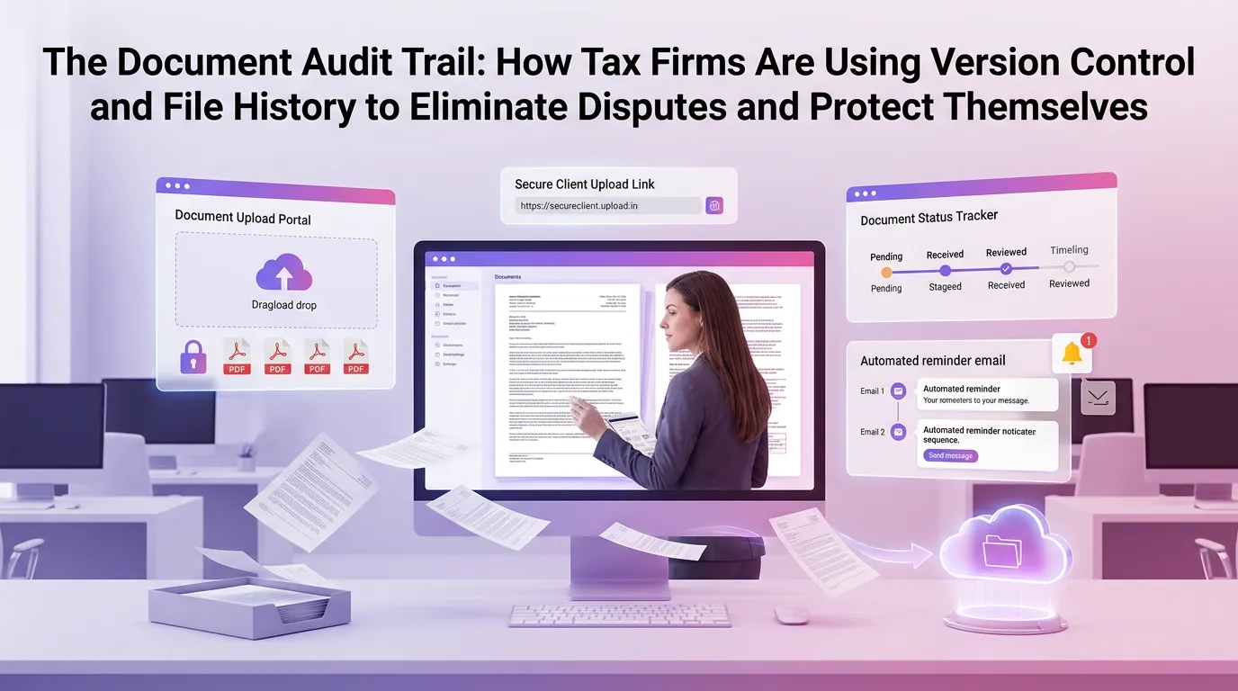 The Document Audit Trail: How Tax Firms Are Using Version Control and File History to Eliminate Disputes and Protect Themselves